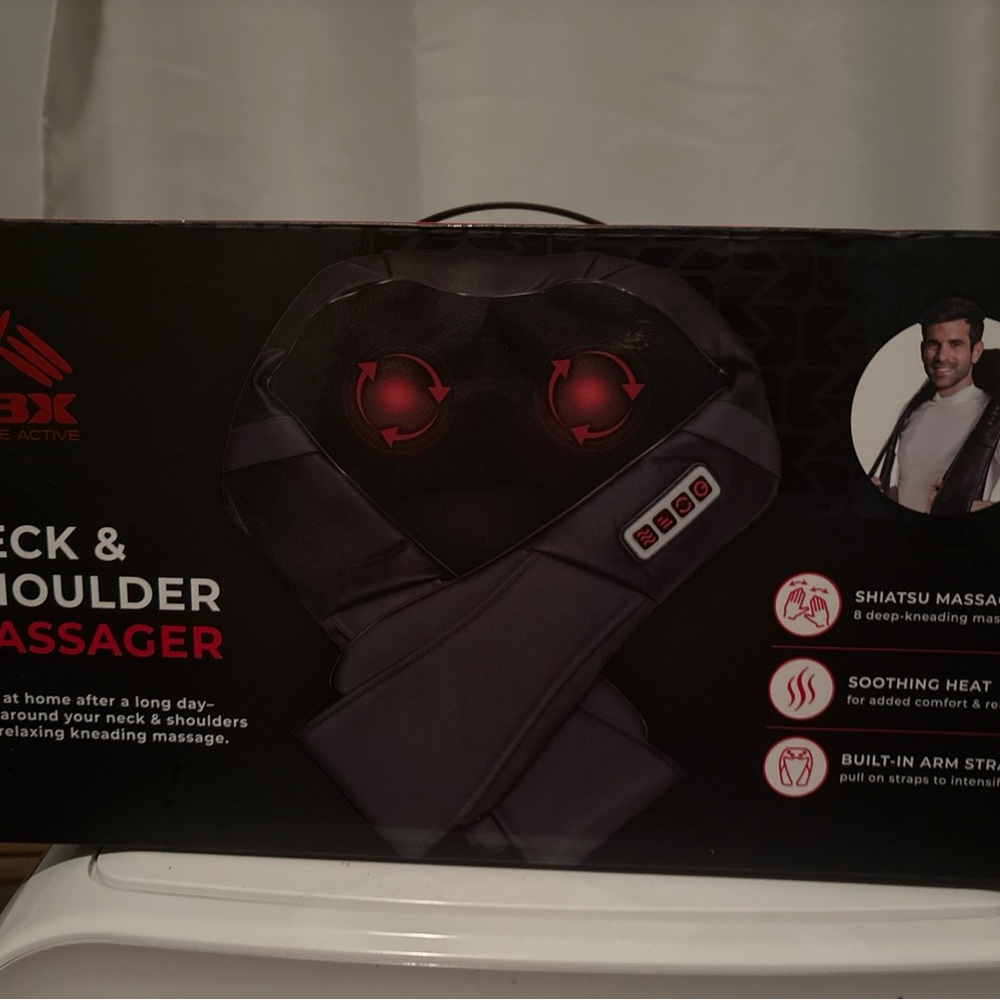 Calvin Klein Black Neck and Shoulder Massager